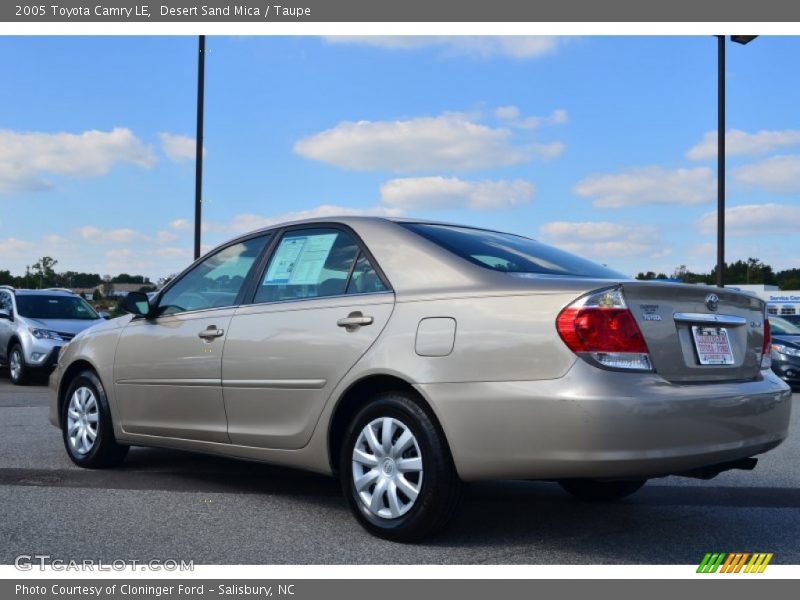 Desert Sand Mica / Taupe 2005 Toyota Camry LE