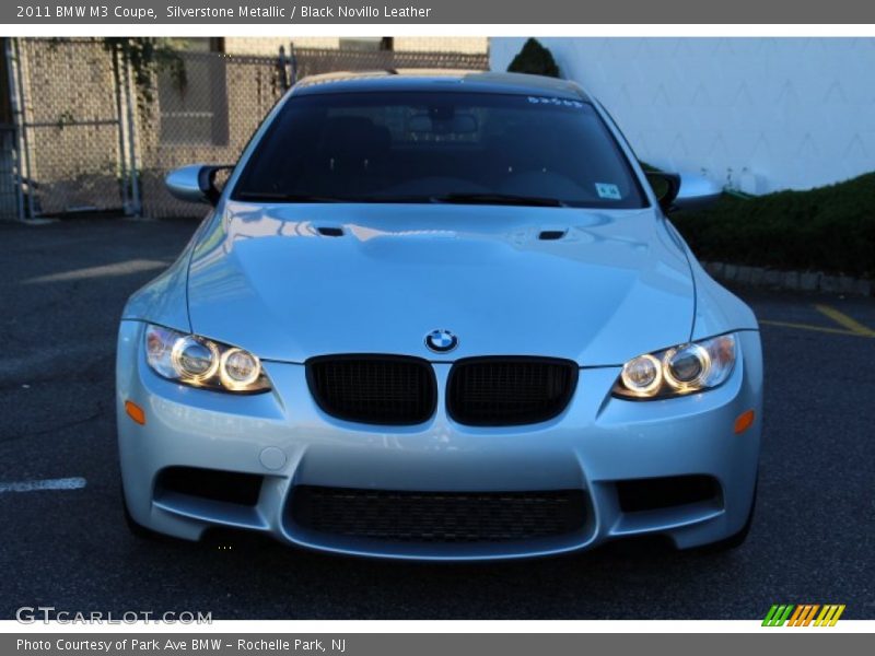 Silverstone Metallic / Black Novillo Leather 2011 BMW M3 Coupe
