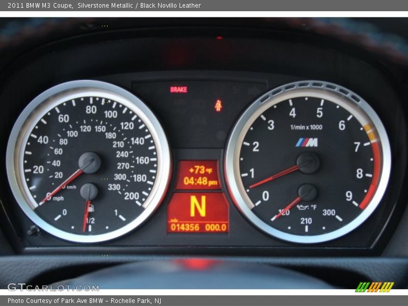  2011 M3 Coupe Coupe Gauges