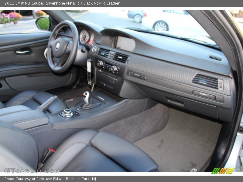 Silverstone Metallic / Black Novillo Leather 2011 BMW M3 Coupe