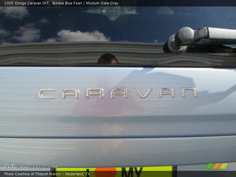 Butane Blue Pearl / Medium Slate Gray 2005 Dodge Caravan SXT