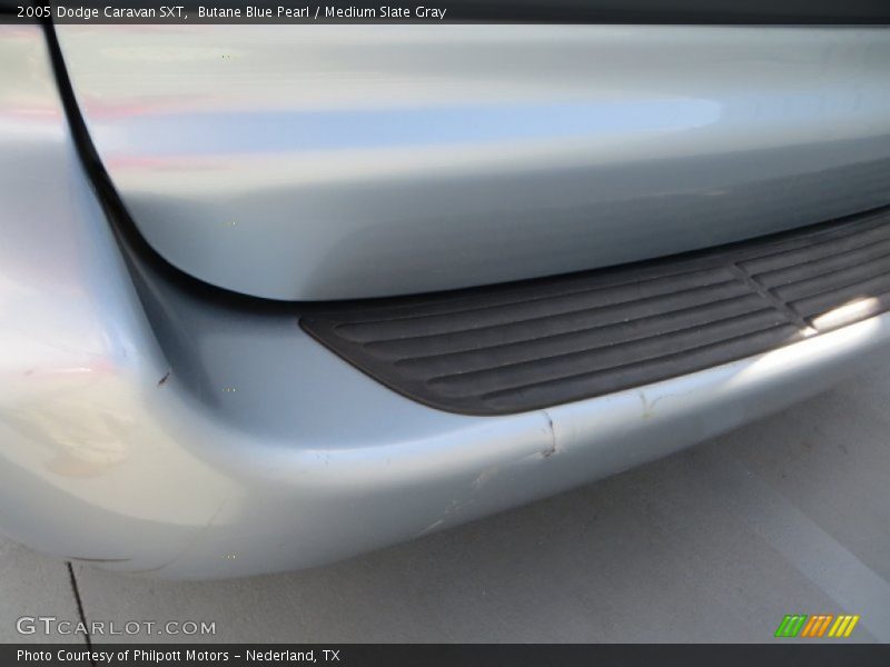 Butane Blue Pearl / Medium Slate Gray 2005 Dodge Caravan SXT