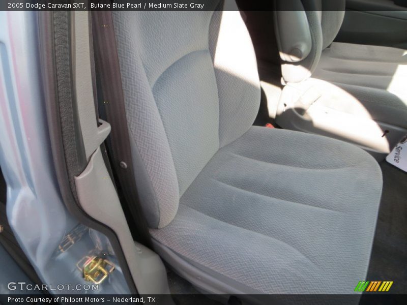 Butane Blue Pearl / Medium Slate Gray 2005 Dodge Caravan SXT