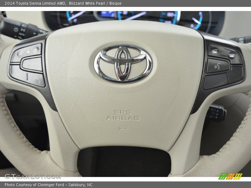  2014 Sienna Limited AWD Steering Wheel