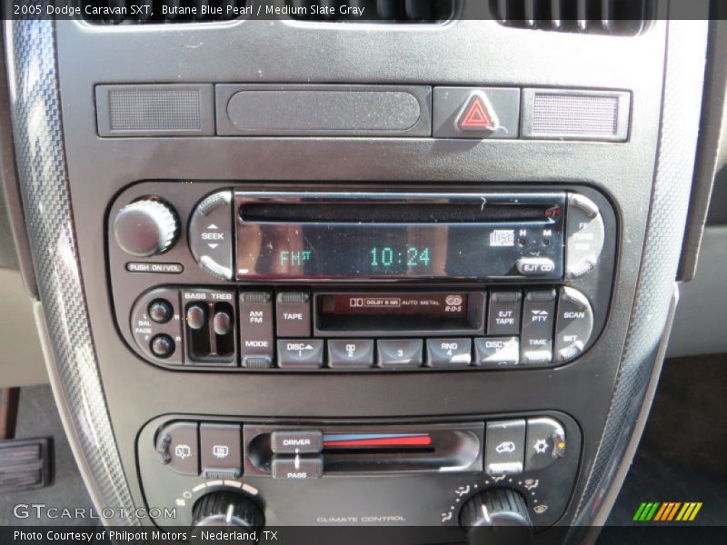 Butane Blue Pearl / Medium Slate Gray 2005 Dodge Caravan SXT