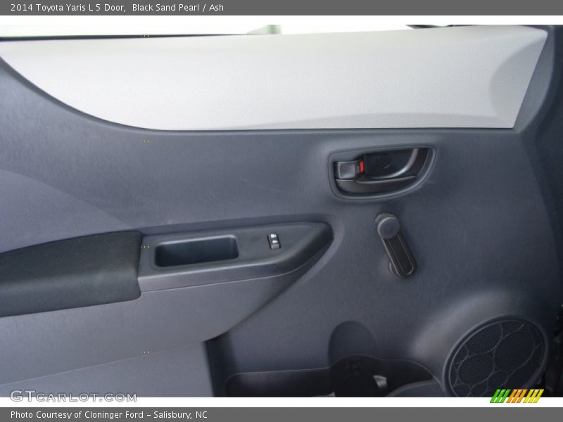 Black Sand Pearl / Ash 2014 Toyota Yaris L 5 Door