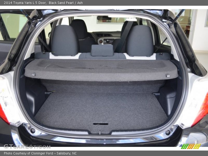 Black Sand Pearl / Ash 2014 Toyota Yaris L 5 Door