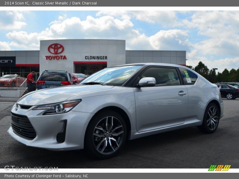 Classic Silver Metallic / Dark Charcoal 2014 Scion tC