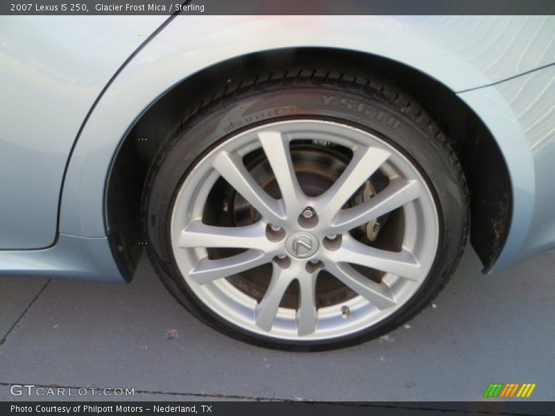 Glacier Frost Mica / Sterling 2007 Lexus IS 250