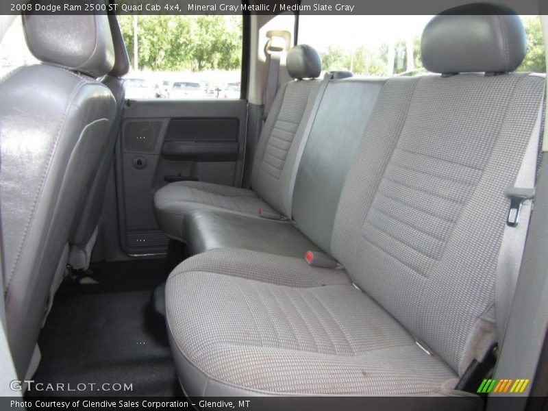 Mineral Gray Metallic / Medium Slate Gray 2008 Dodge Ram 2500 ST Quad Cab 4x4