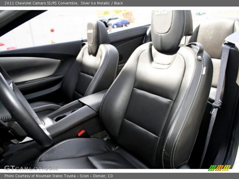 Silver Ice Metallic / Black 2011 Chevrolet Camaro SS/RS Convertible