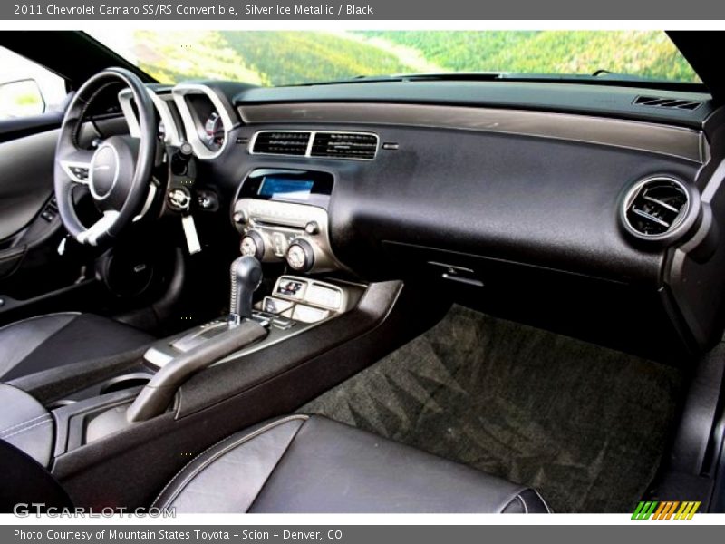 Silver Ice Metallic / Black 2011 Chevrolet Camaro SS/RS Convertible