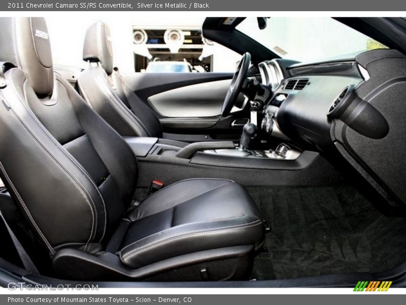 Silver Ice Metallic / Black 2011 Chevrolet Camaro SS/RS Convertible