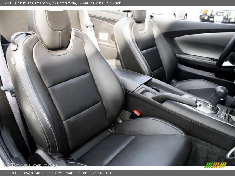 Silver Ice Metallic / Black 2011 Chevrolet Camaro SS/RS Convertible