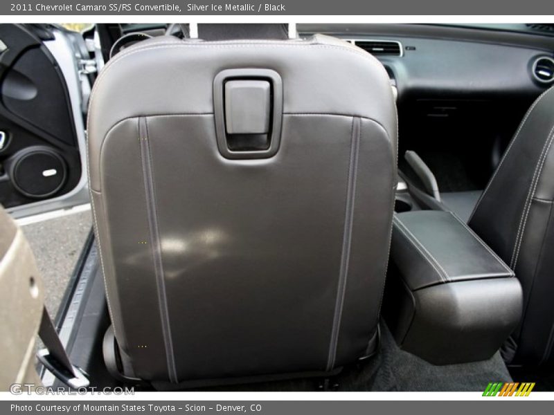 Silver Ice Metallic / Black 2011 Chevrolet Camaro SS/RS Convertible