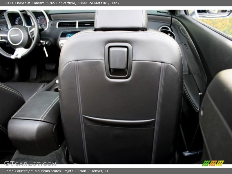 Silver Ice Metallic / Black 2011 Chevrolet Camaro SS/RS Convertible