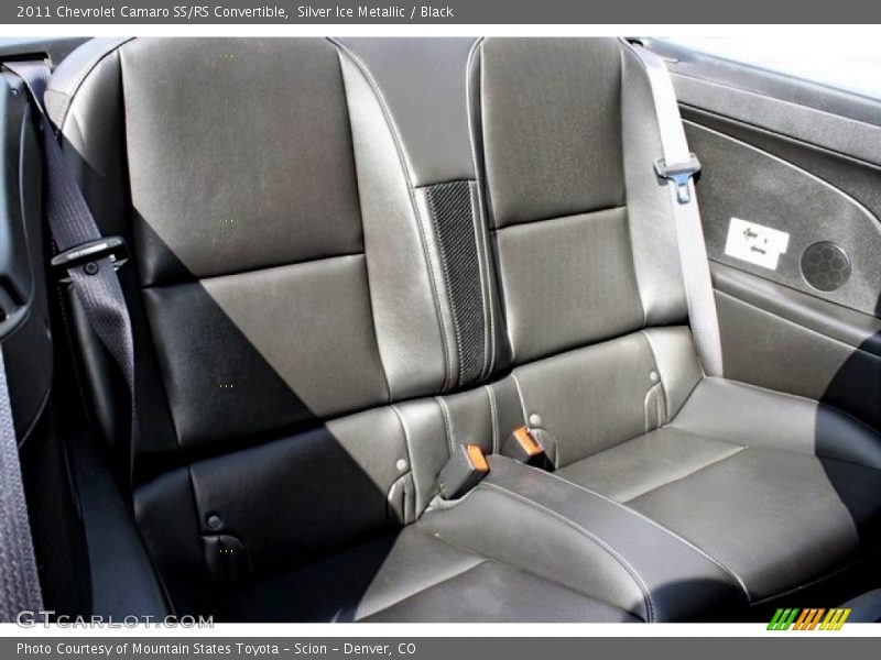 Silver Ice Metallic / Black 2011 Chevrolet Camaro SS/RS Convertible