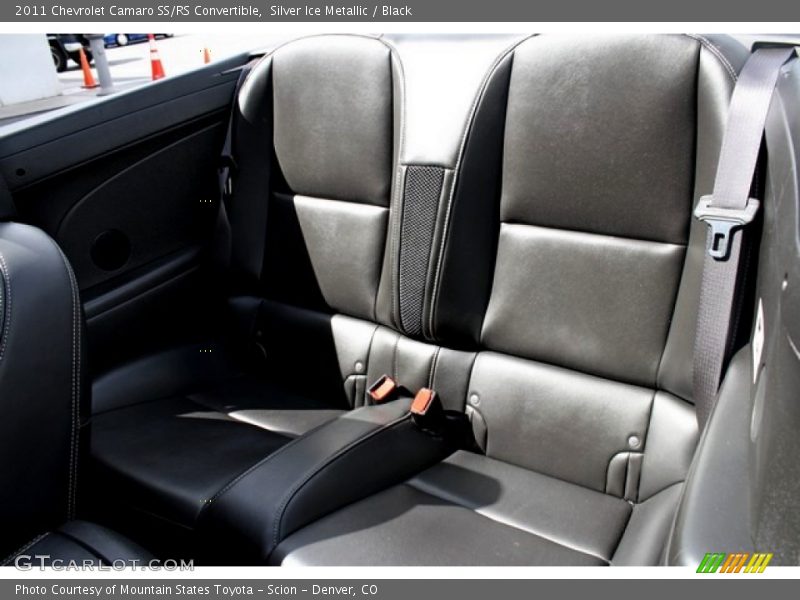 Silver Ice Metallic / Black 2011 Chevrolet Camaro SS/RS Convertible