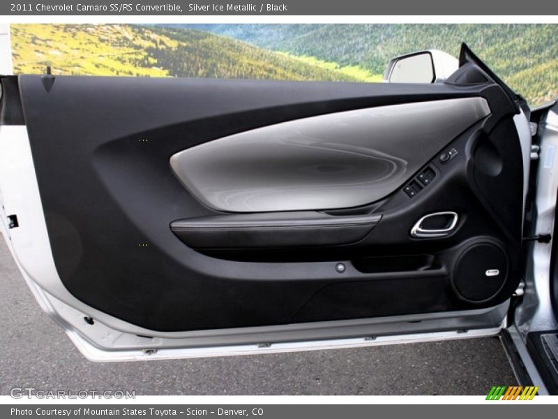 Silver Ice Metallic / Black 2011 Chevrolet Camaro SS/RS Convertible