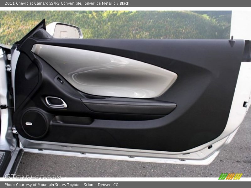 Silver Ice Metallic / Black 2011 Chevrolet Camaro SS/RS Convertible
