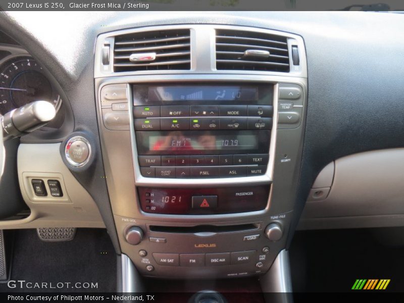 Glacier Frost Mica / Sterling 2007 Lexus IS 250