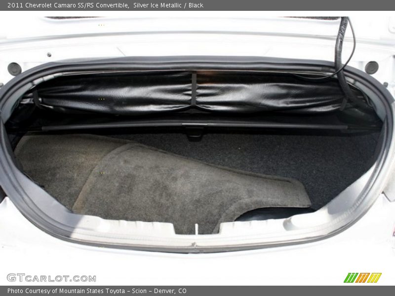 Silver Ice Metallic / Black 2011 Chevrolet Camaro SS/RS Convertible