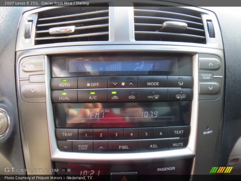 Glacier Frost Mica / Sterling 2007 Lexus IS 250