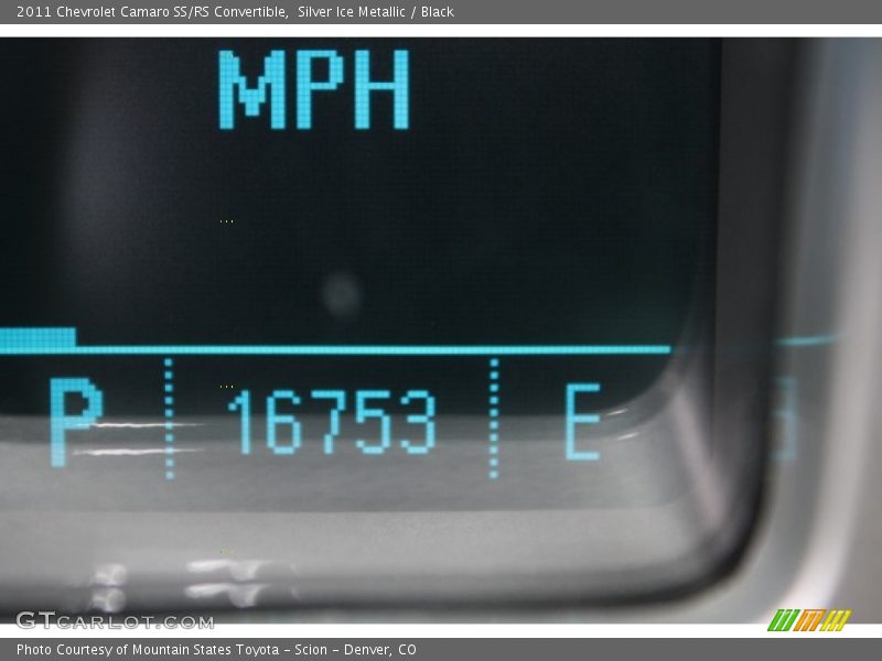 Silver Ice Metallic / Black 2011 Chevrolet Camaro SS/RS Convertible