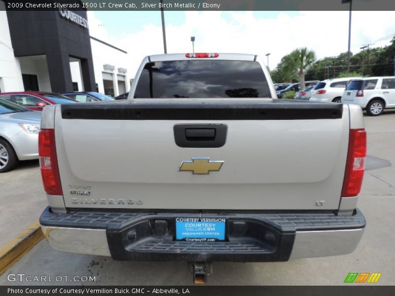 Silver Birch Metallic / Ebony 2009 Chevrolet Silverado 1500 LT Crew Cab
