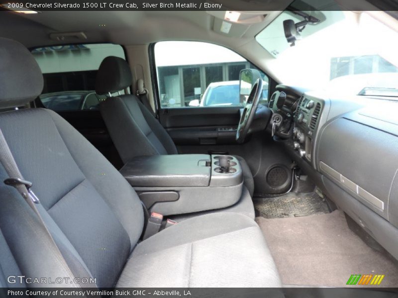 Silver Birch Metallic / Ebony 2009 Chevrolet Silverado 1500 LT Crew Cab