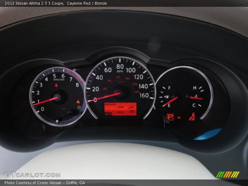 Cayenne Red / Blonde 2013 Nissan Altima 2.5 S Coupe