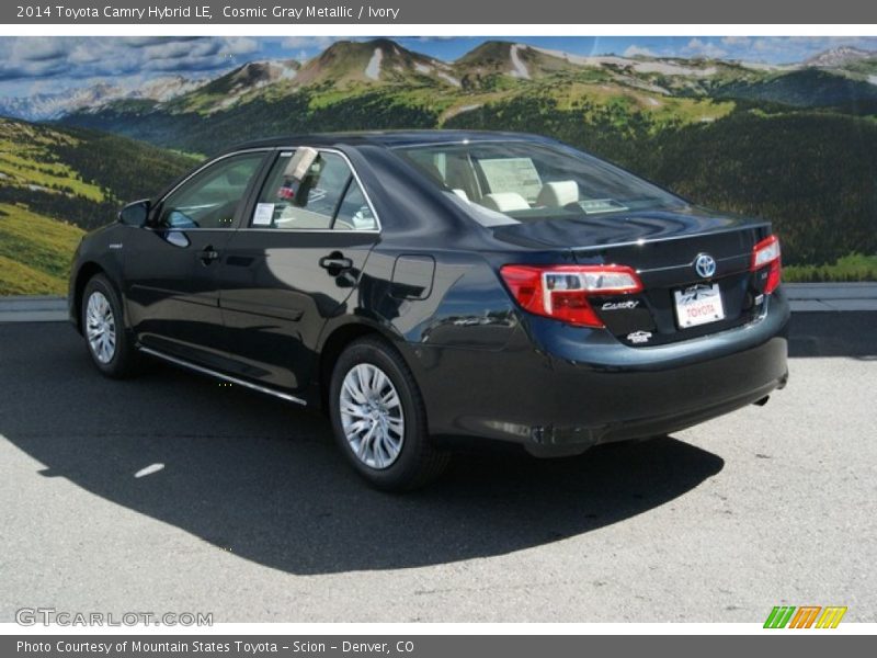 Cosmic Gray Metallic / Ivory 2014 Toyota Camry Hybrid LE