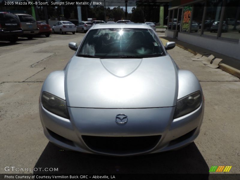 Sunlight Silver Metallic / Black 2005 Mazda RX-8 Sport