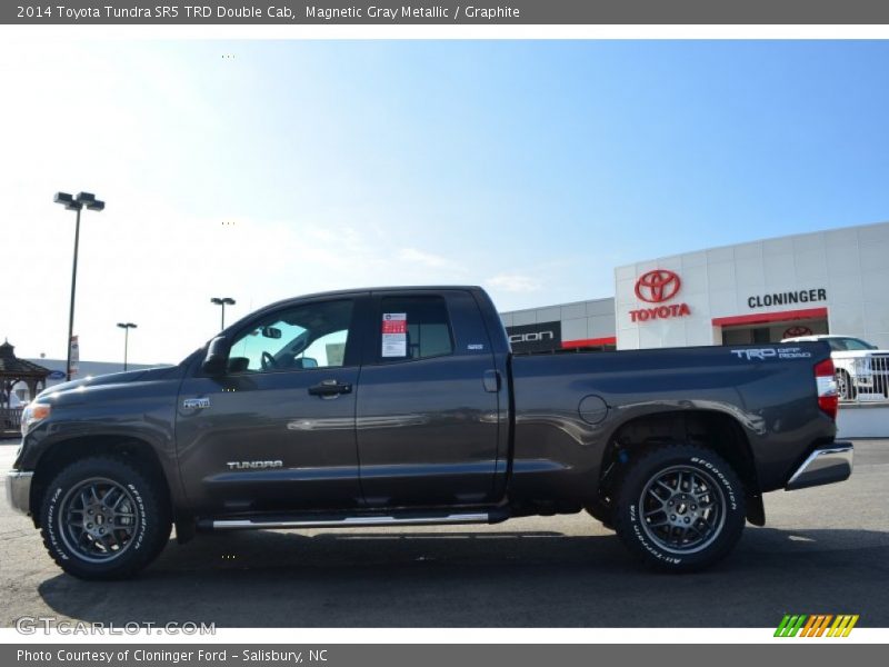 Magnetic Gray Metallic / Graphite 2014 Toyota Tundra SR5 TRD Double Cab
