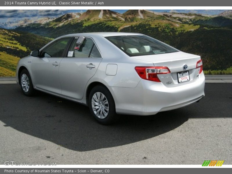 Classic Silver Metallic / Ash 2014 Toyota Camry Hybrid LE