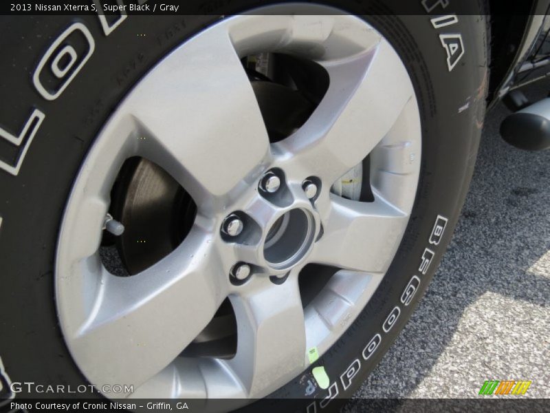 Super Black / Gray 2013 Nissan Xterra S