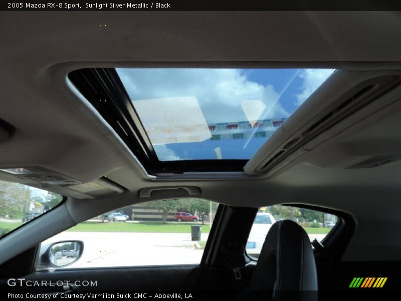 Sunlight Silver Metallic / Black 2005 Mazda RX-8 Sport