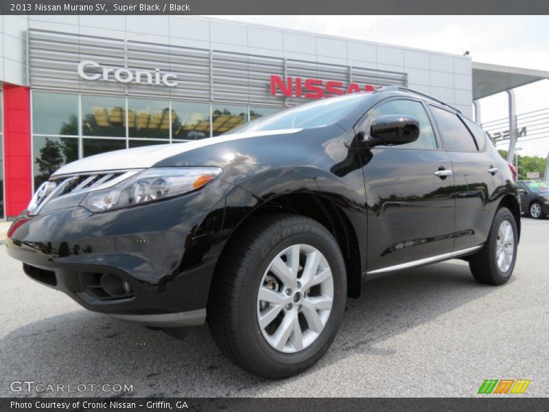 Super Black / Black 2013 Nissan Murano SV