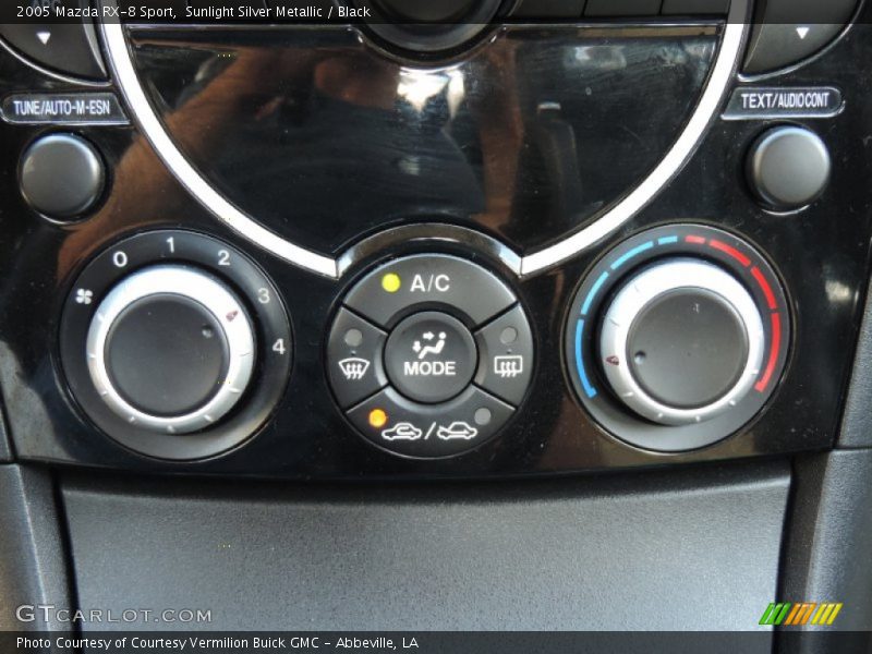 Sunlight Silver Metallic / Black 2005 Mazda RX-8 Sport