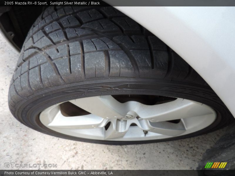 Sunlight Silver Metallic / Black 2005 Mazda RX-8 Sport