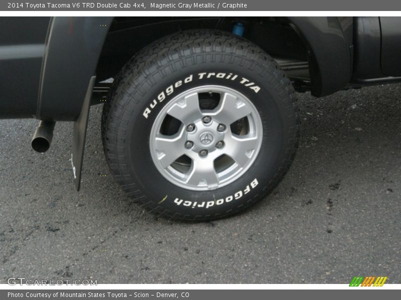 Magnetic Gray Metallic / Graphite 2014 Toyota Tacoma V6 TRD Double Cab 4x4