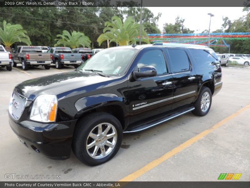 Onyx Black / Ebony 2009 GMC Yukon XL Denali
