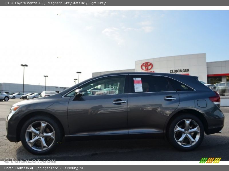 Magnetic Gray Metallic / Light Gray 2014 Toyota Venza XLE