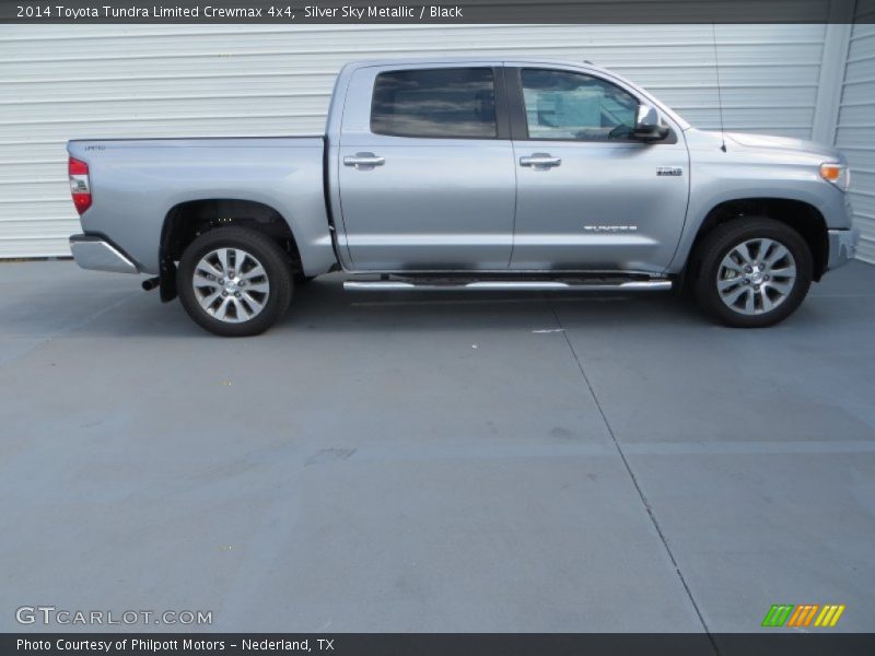  2014 Tundra Limited Crewmax 4x4 Silver Sky Metallic