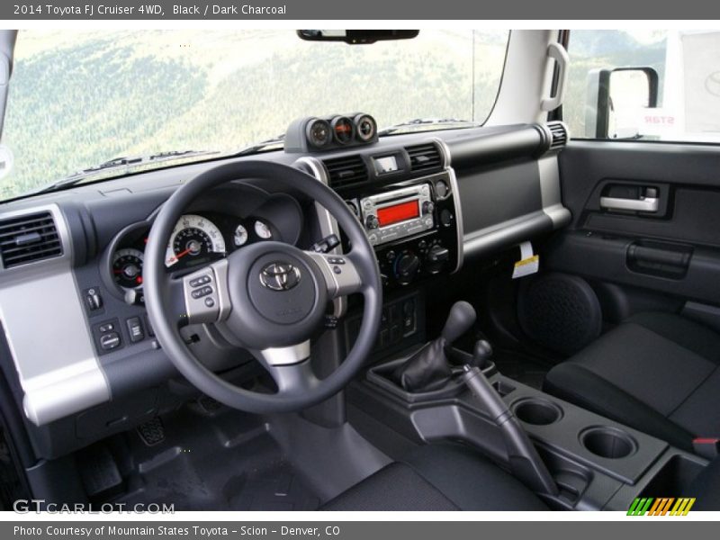  2014 FJ Cruiser 4WD Dark Charcoal Interior