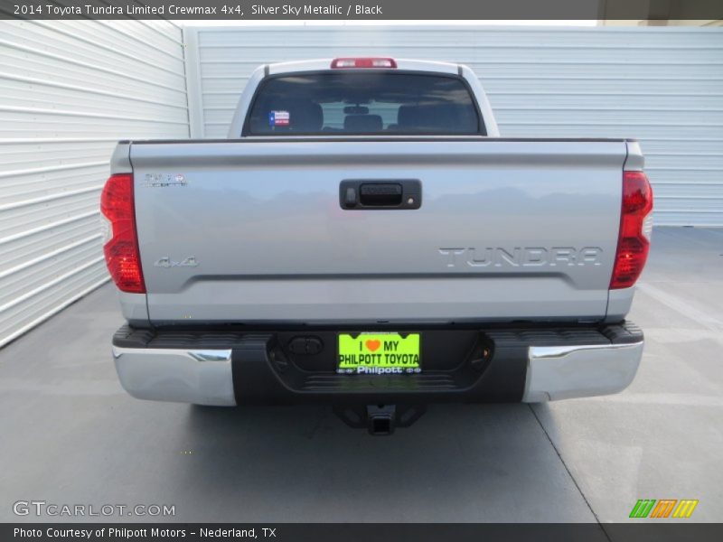 Silver Sky Metallic / Black 2014 Toyota Tundra Limited Crewmax 4x4