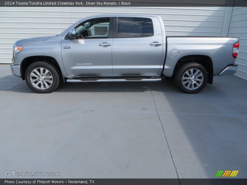  2014 Tundra Limited Crewmax 4x4 Silver Sky Metallic