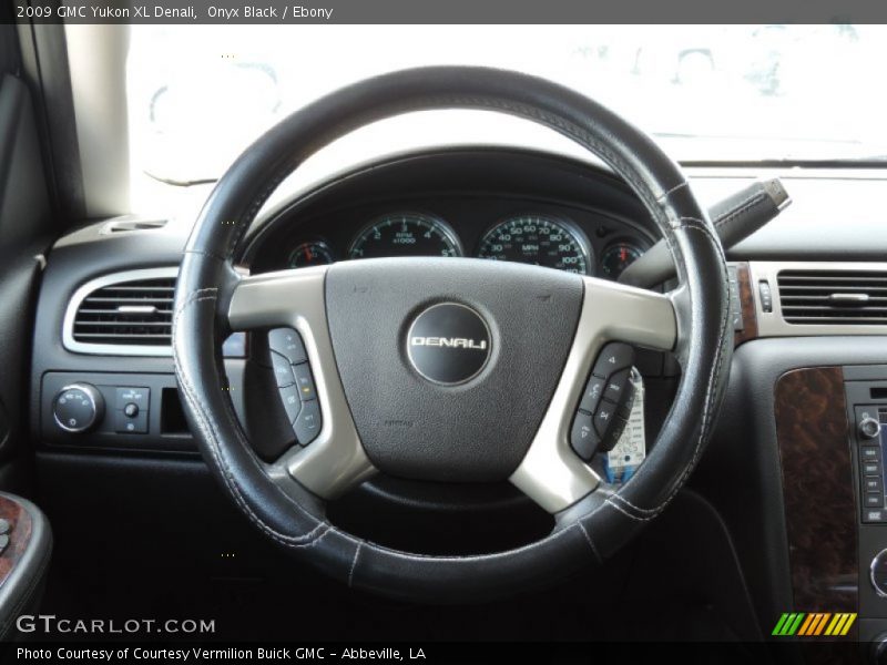 Onyx Black / Ebony 2009 GMC Yukon XL Denali