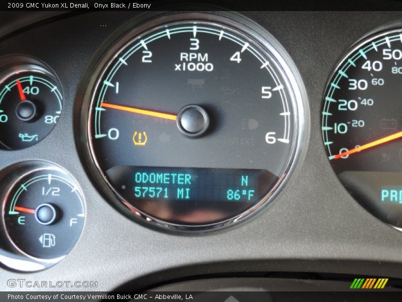 Onyx Black / Ebony 2009 GMC Yukon XL Denali