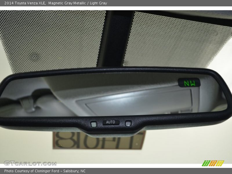 Magnetic Gray Metallic / Light Gray 2014 Toyota Venza XLE